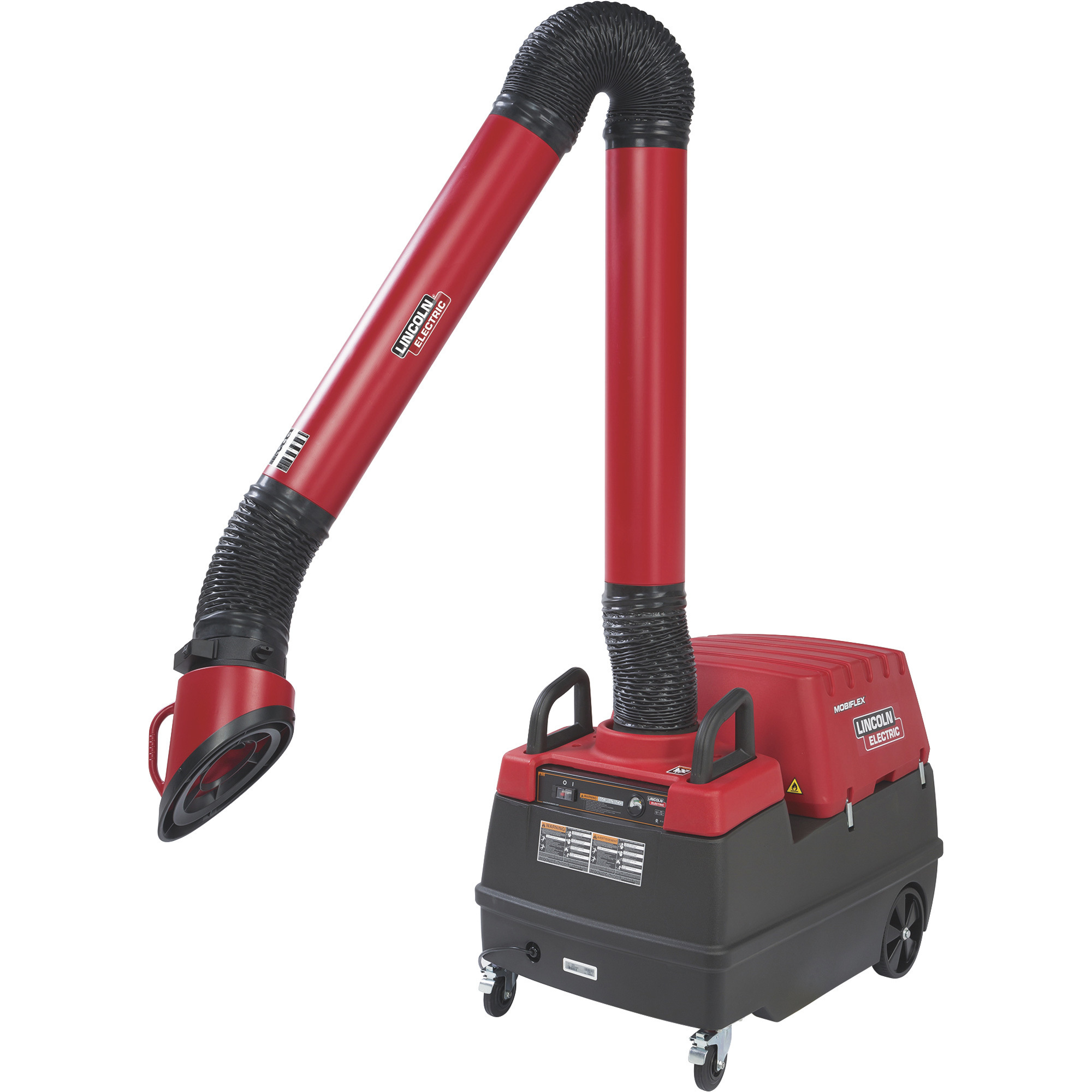 Lincoln Electric MobiFlex 200HE Fume Extractor with Lamp Kit and Arc Sensor,13ft. Hose, Model# K4259-9
